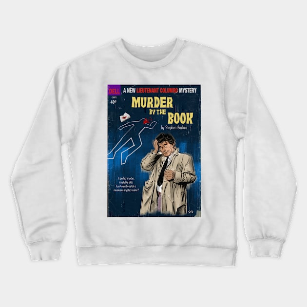 Columbo Book Crewneck Sweatshirt by ste1bro